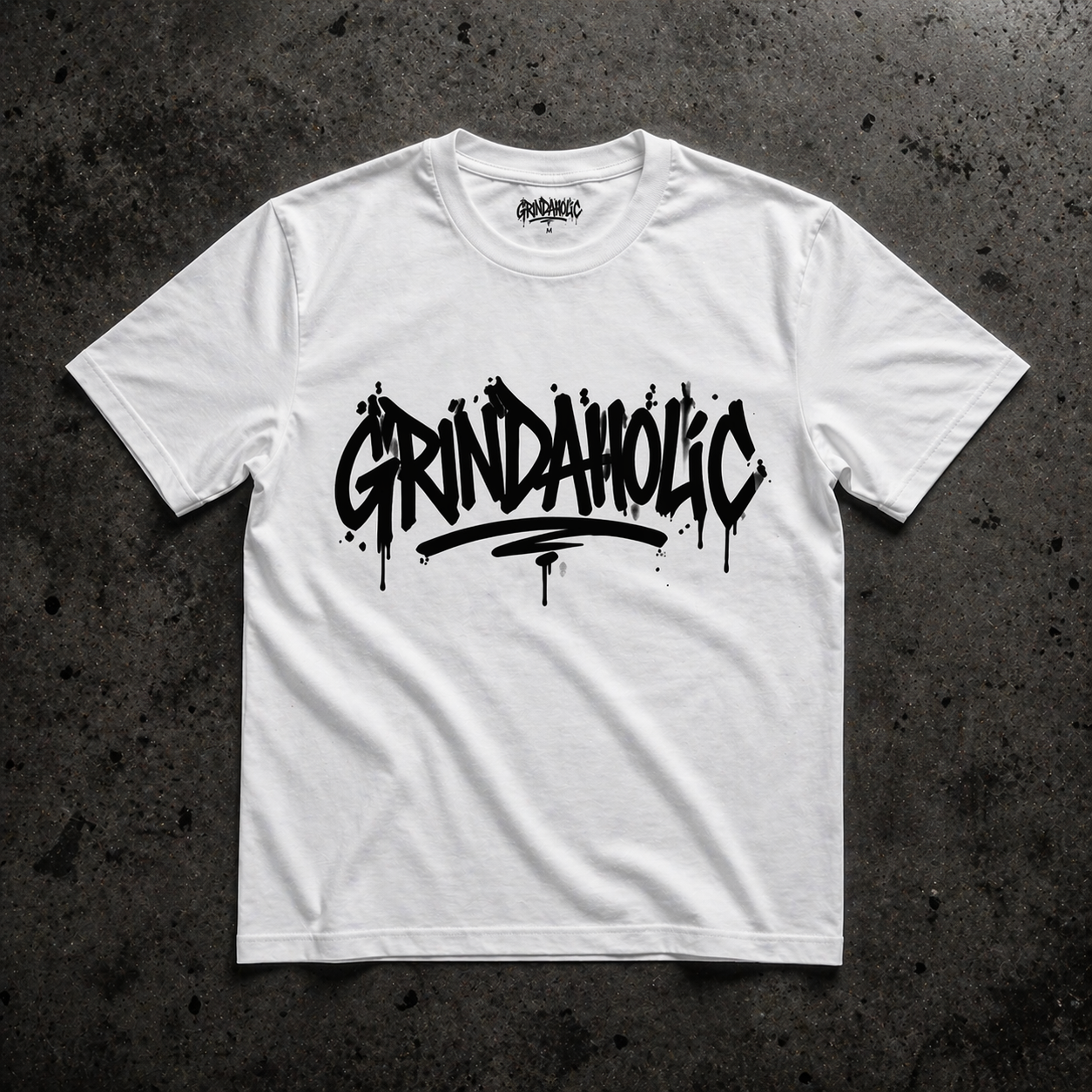 Grindaholic Classic Tee (Black)